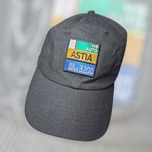 Astia WB Auto ISO 3200 Hat Black Fujifilm Dad Cap OSFA Strapback Camera Film SLR